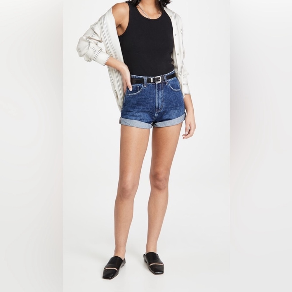One Teaspoon Dakota Bandits High Waist Denim Shorts, size 23